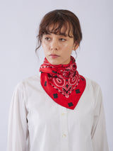 SILK SCARF 65 / A-2 FLOWER
