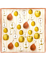 <シルクスカーフ88>アップル