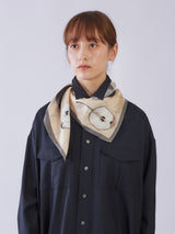 <シルクスカーフ88>アップル