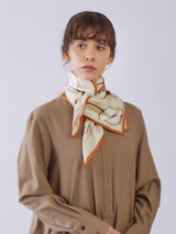 <シルクスカーフ88>アップル