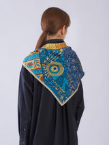 <シルクスカーフ88>バティック