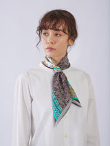 <シルクスカーフ65>バティック
