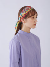 <シルクスカーフ65>バティック