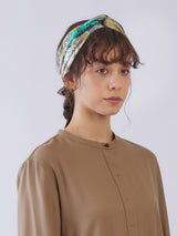 <シルクスカーフ88>バティック