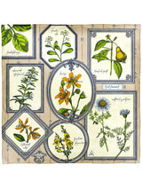 SILK SCARF 65 / FRAME FLOWER