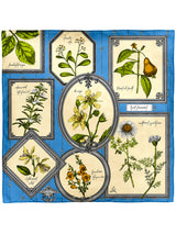 <シルクスカーフ88> フレームフラワー