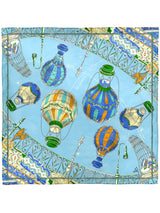 SILK SCARF 88 / BALLOON SKY