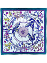 SILK SCARF 65 / SECRET GARDEN