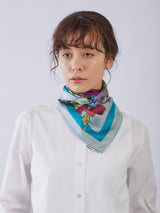 <シルクスカーフ65>ブーケ