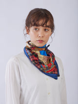 SILK SCARF 65 / CROWN