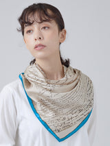 SILK SCARF 88 / LETTER