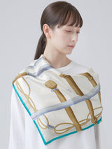 <シルクスカーフ88> ステッキ