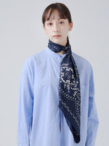 SILK SCARF 88 / PAYSLEY BANDANA