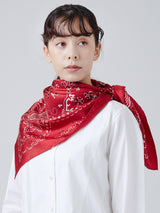 SILK SCARF 88 / PAYSLEY BANDANA