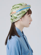 <シルクスカーフ88> アンティークフラワー