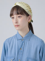 SILK SCARF 88 / LETTER