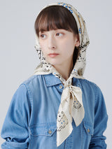 SILK SCARF 88 / PAYSLEY BANDANA