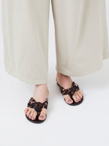 【35/36】<サンダル> レオパードベグ