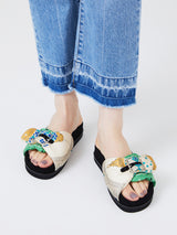 SANDALS / LAMP X PAISLEY BANDANA