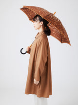 <晴雨兼用長傘>レオパードベグ