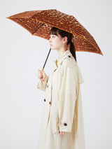 <晴雨兼用折傘>レオパードベグ