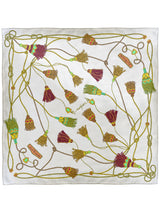 SILK SCARF 88 / BLADE TASSELS