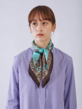 <Silk Scarf 65> Gothic