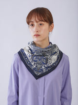 <Silk Scarf 65> Gothic