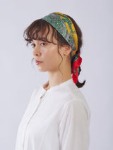 <Silk Scarf 65> Gothic