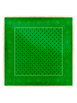 <シルクスカーフ65> ジオメドット