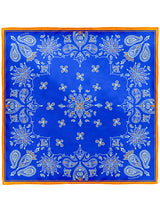 SILK SCARF 65 / INDIAN BANDANNA