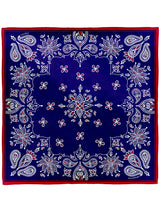SILK SCARF 65 / INDIAN BANDANNA