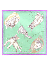 <シルクスカーフ65> キャッツ