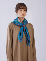 <シルクスカーフ88>ネイティブフラワー