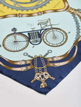 <シルクスカーフ88>自転車