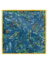 SILK SCARF 65 / FLOAT MARKET
