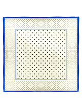 <シルクスカーフ65> ジオメドット