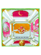 SILK SCARF 65 / TROMPE-LOEIL