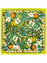 SILK SCARF 65 / COLLAGE HARVEST FESTIVAL