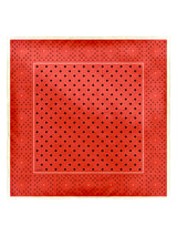 <シルクスカーフ65> ジオメドット