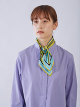 <Silk Scarf 65> Stripe