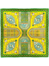 <シルクスカーフ88> モザイク