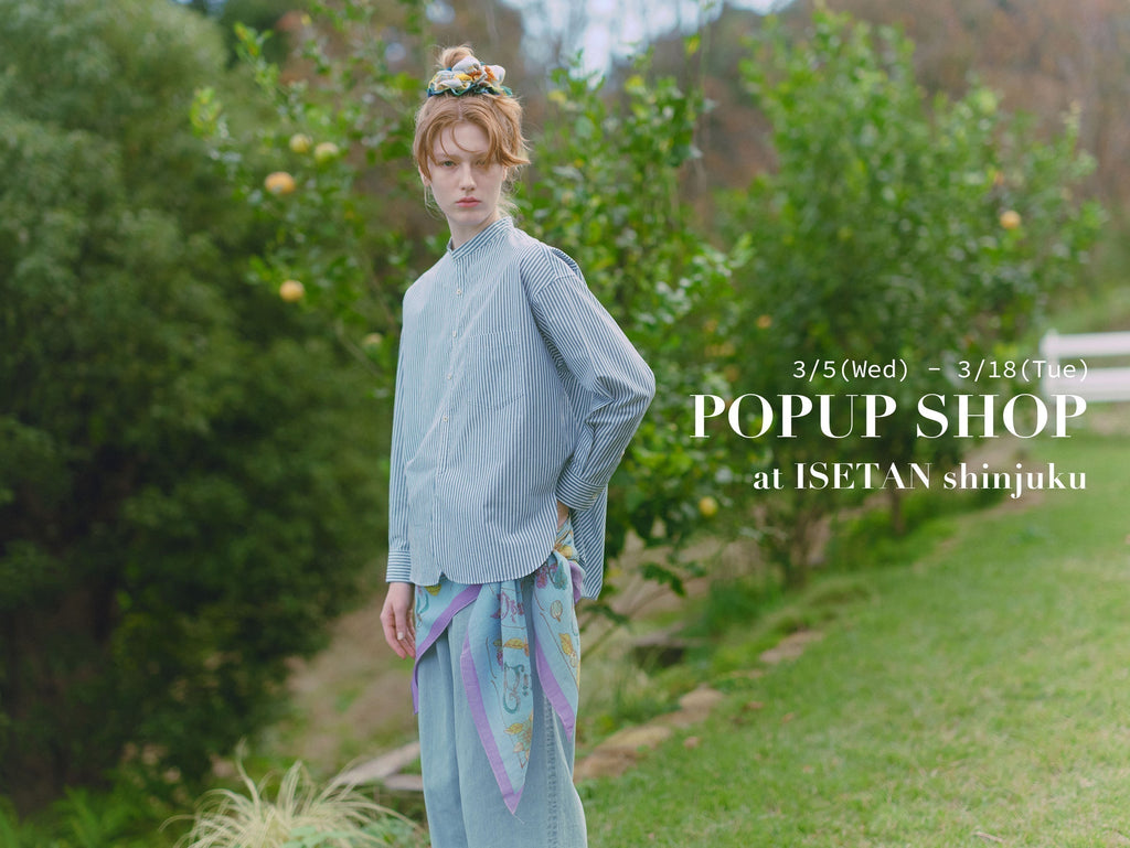 POPUP SHOP開催のお知らせ – manipuri