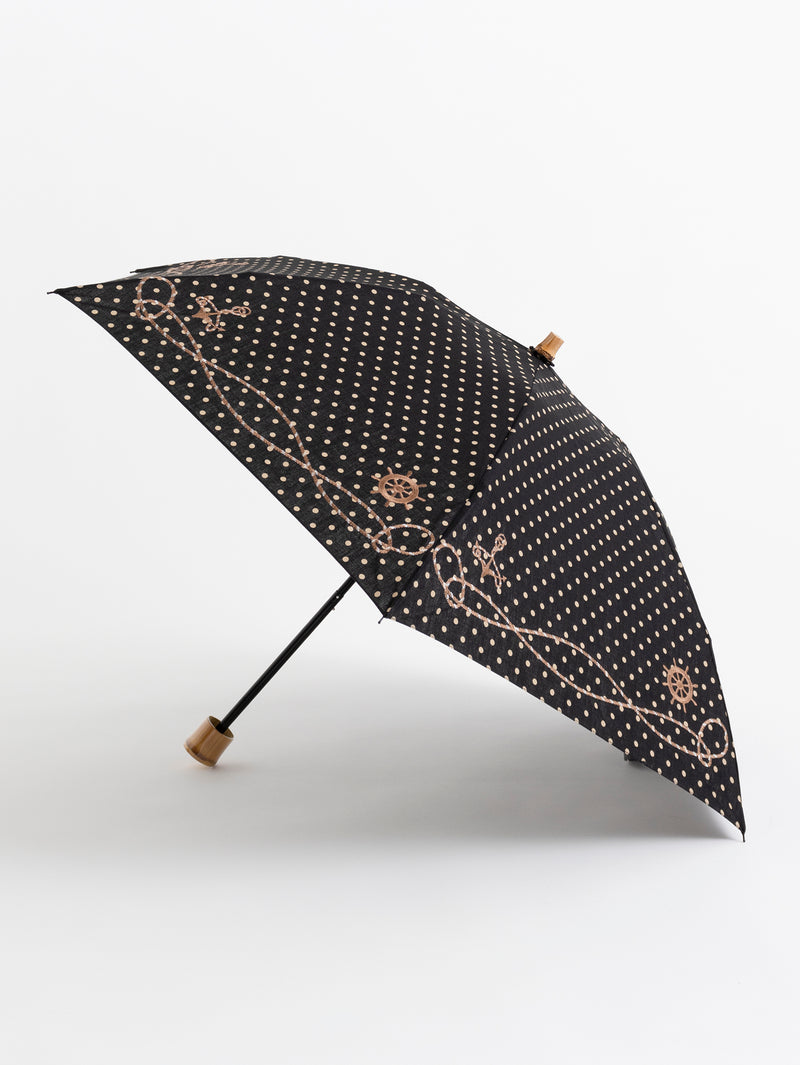 ＜晴雨兼用日傘＞マリン折傘
