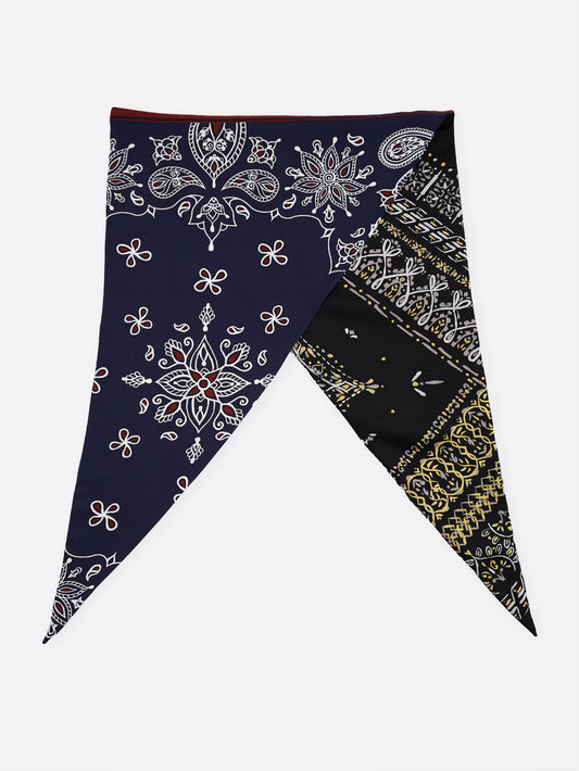 DIAMOND SCARF / DRAW BANDANNA & INDIAN BANDANNA