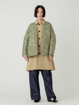 QUILTED JACKET / KHAKI