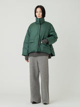 DOWN BLOUSON / REVERSIBLE DRAW AND BRUSH