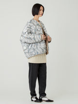 DOWN JACKET / REVERSIBLE NATIVE BIT