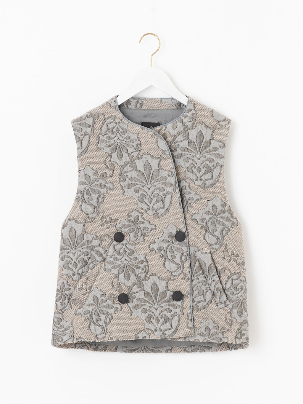 安心発送】 ベスト sillage Elephant Embroidered GILET ベスト 