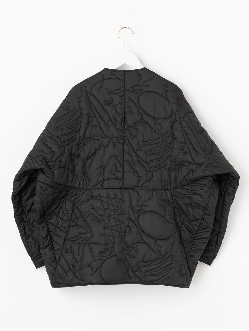 QUILTED JACKET / BLACK